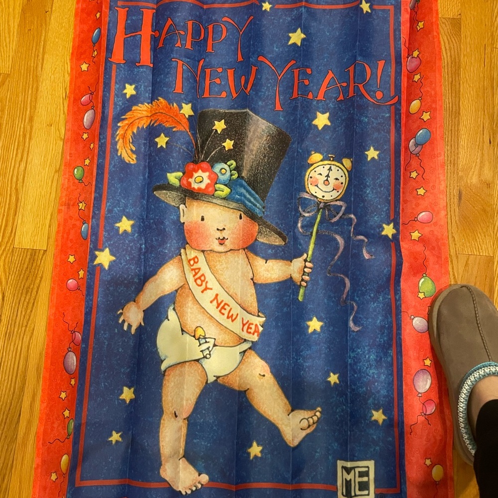 Happy New Year Flag
